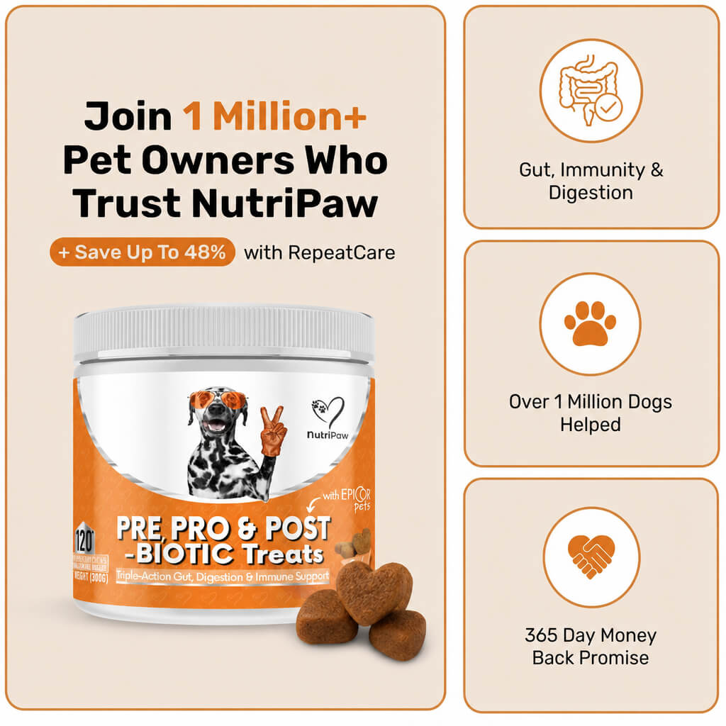 Pre, Pro & Postbiotics Treats (10oz)