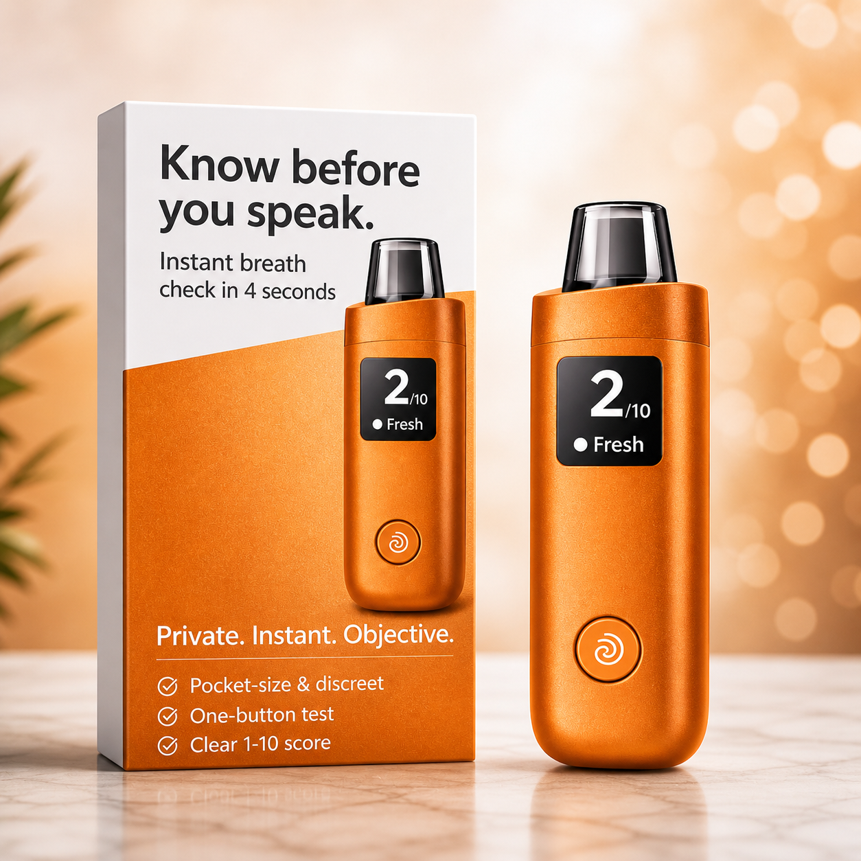 FreshIQ — Pocket Breath Checker