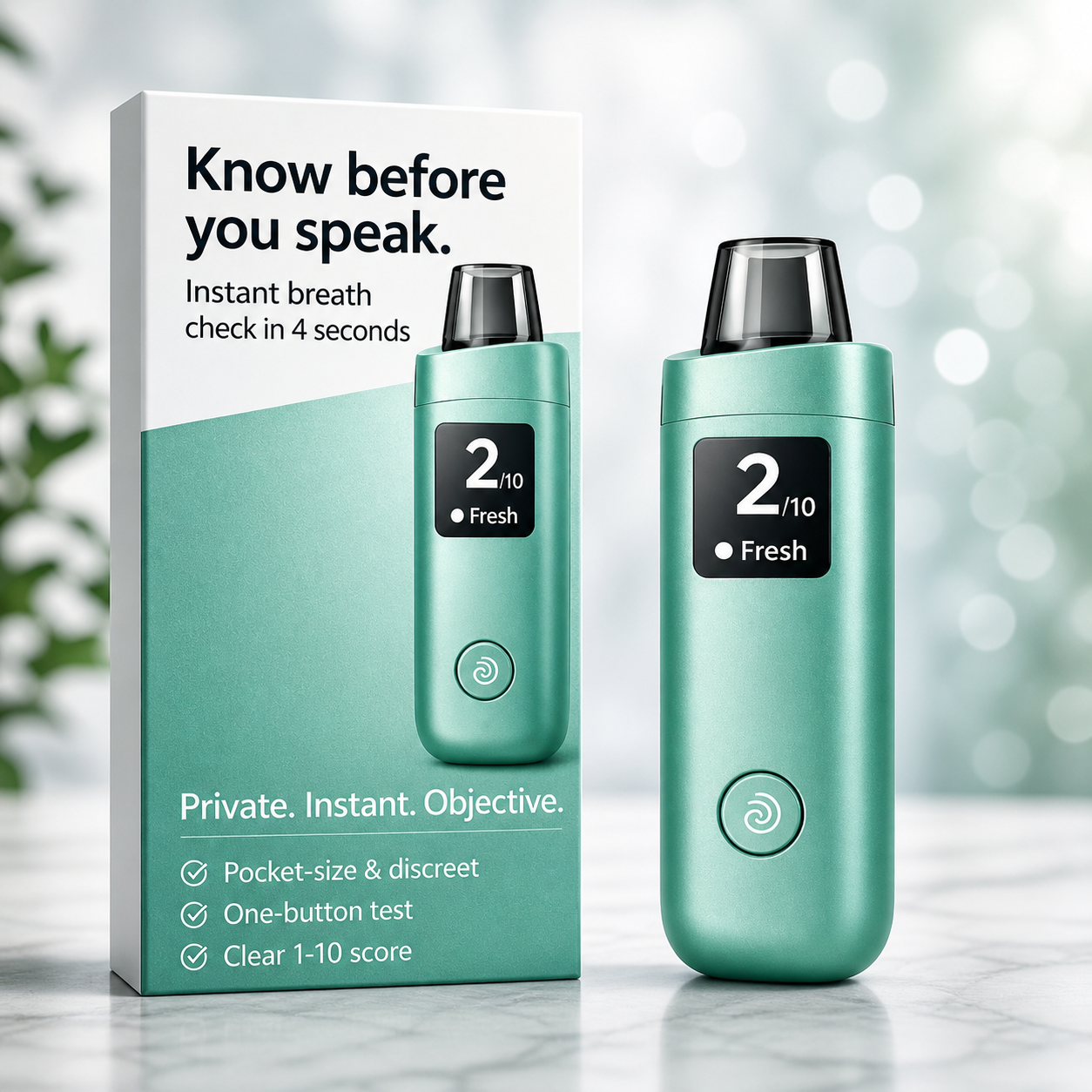 FreshIQ — Pocket Breath Checker