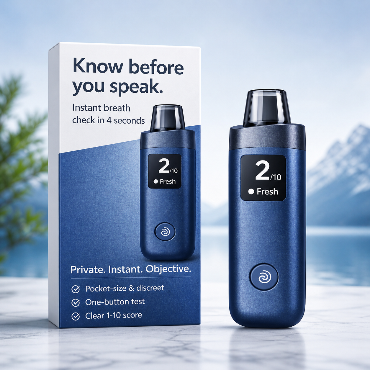 FreshIQ — Pocket Breath Checker