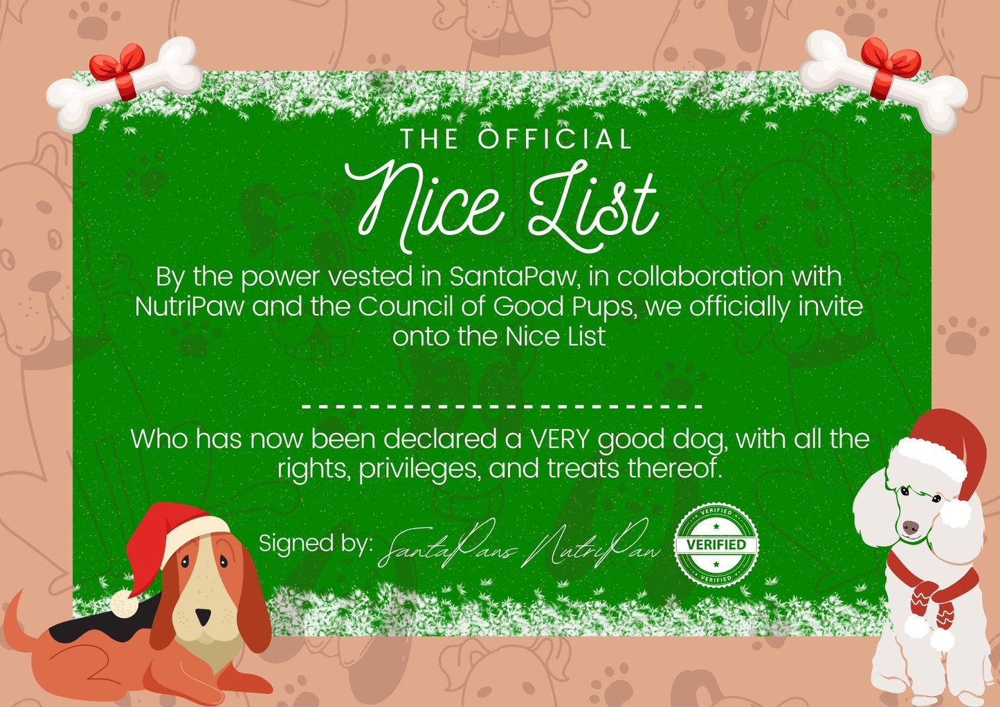 FREE Nice Certificate