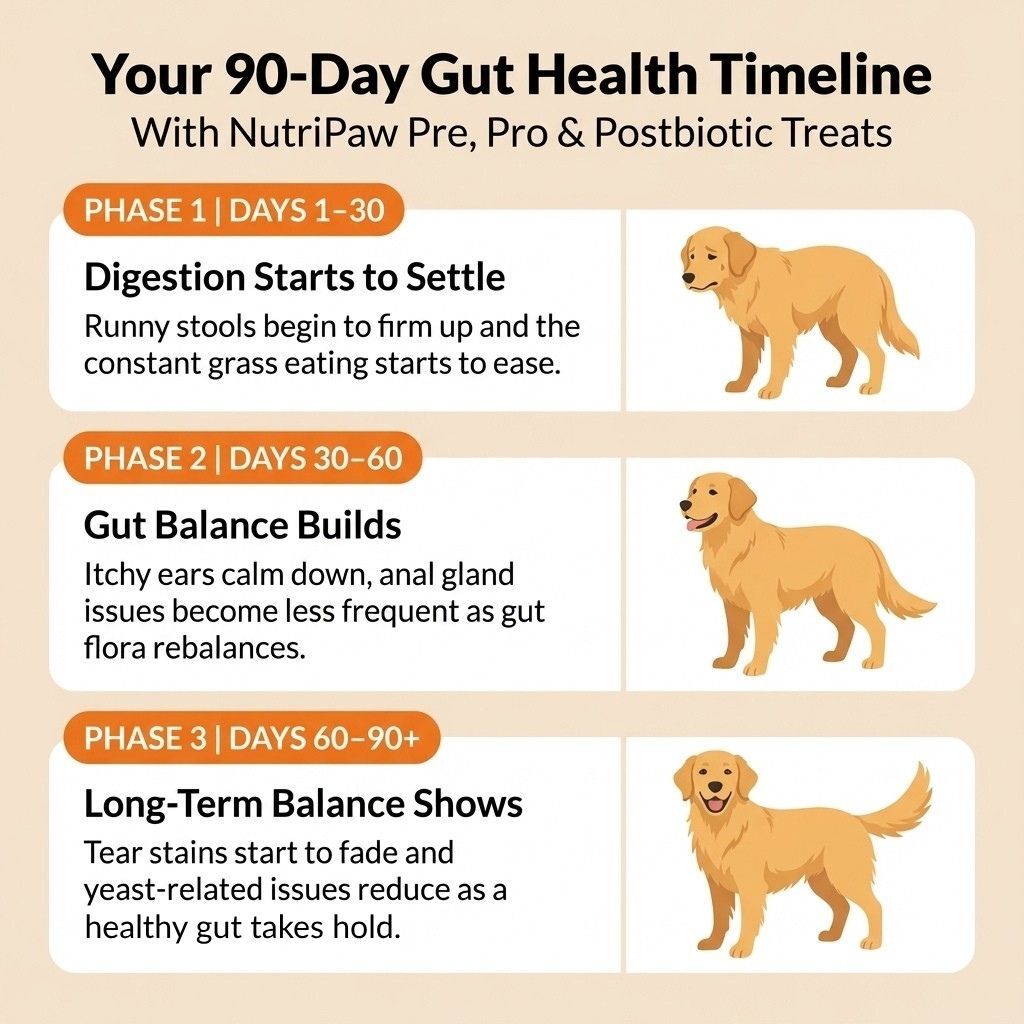 Pre, Pro & Postbiotics Treats (10oz)