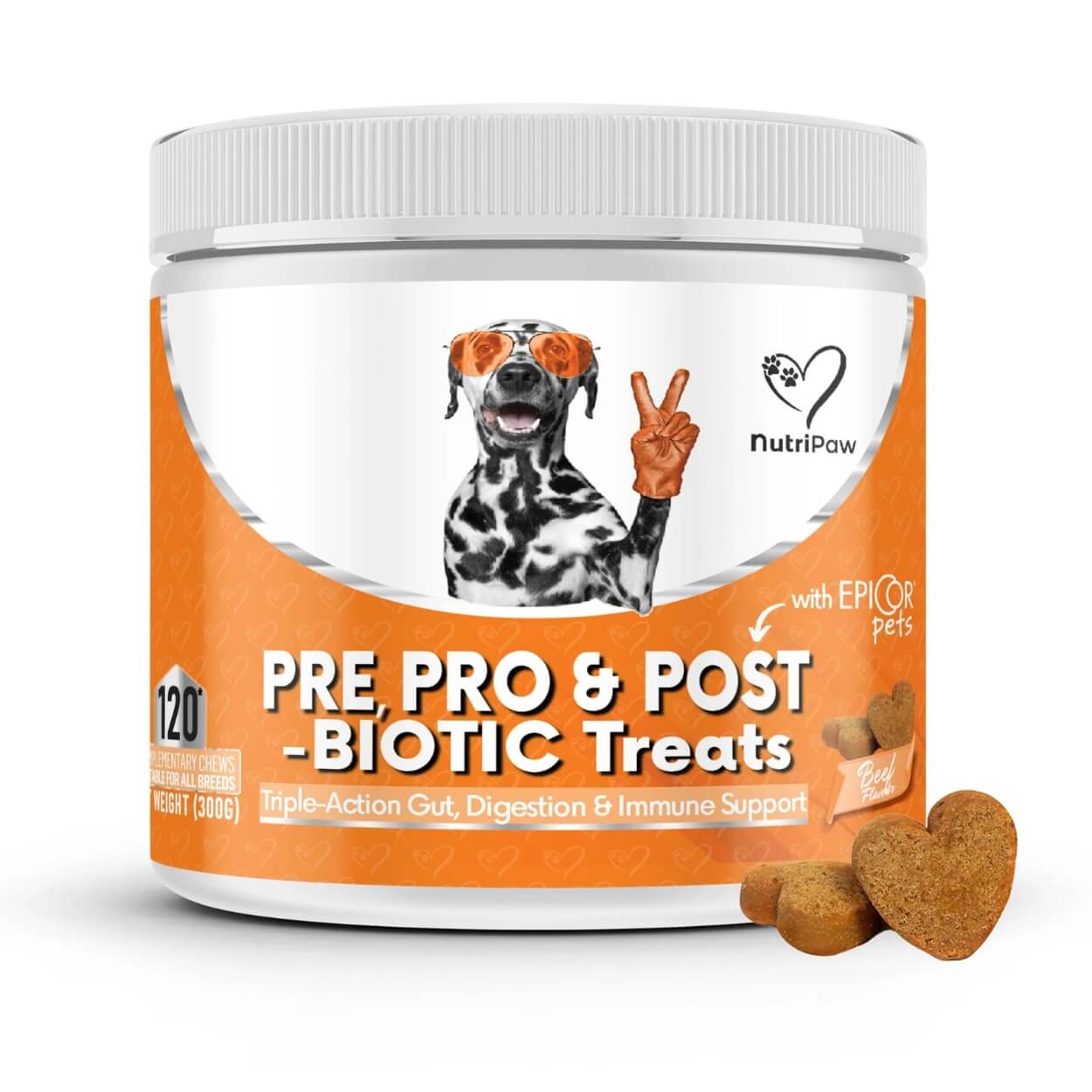 Pre, Pro & Postbiotics Treats (10oz)