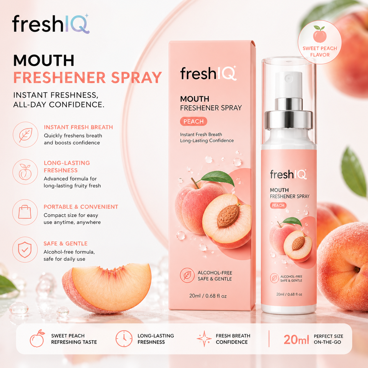 FreshIQ Mouth Freshener Spray