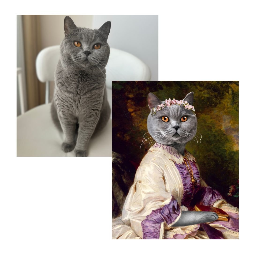 The Duchess - Renaissance Pet Portrait