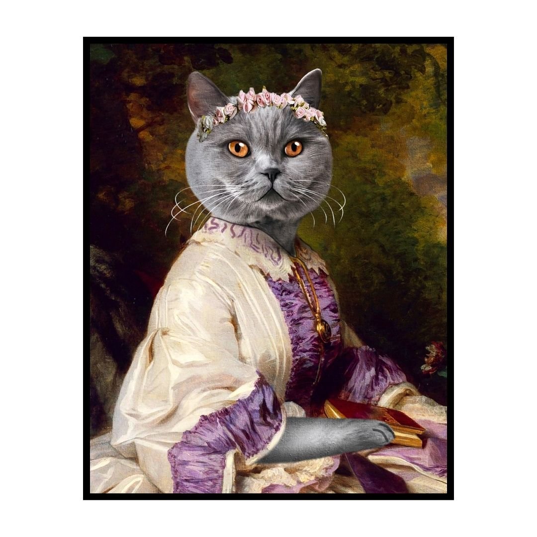 The Duchess - Renaissance Pet Portrait
