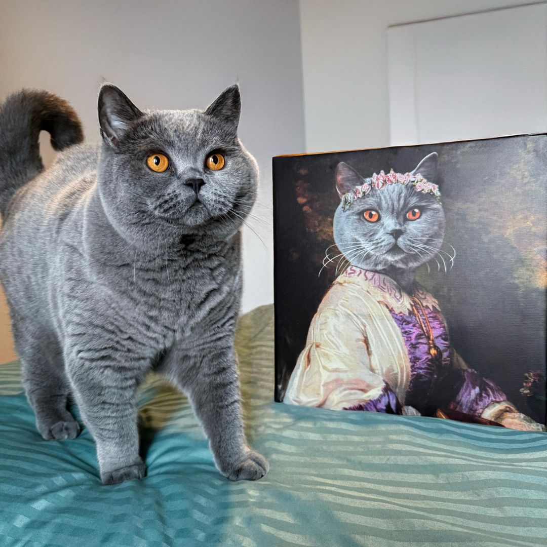 The Duchess - Renaissance Pet Portrait