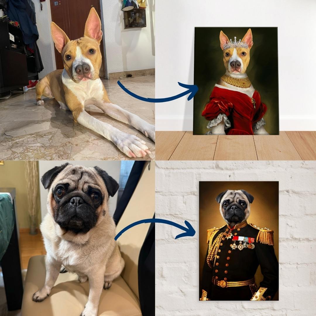 The Duchess - Renaissance Pet Portrait