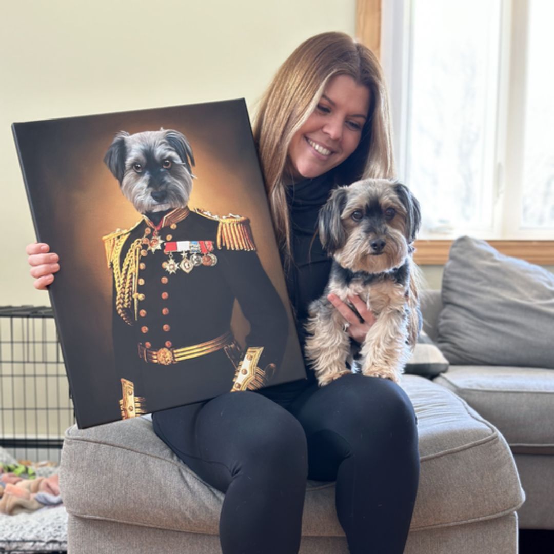 The General - Renaissance Pet Portrait