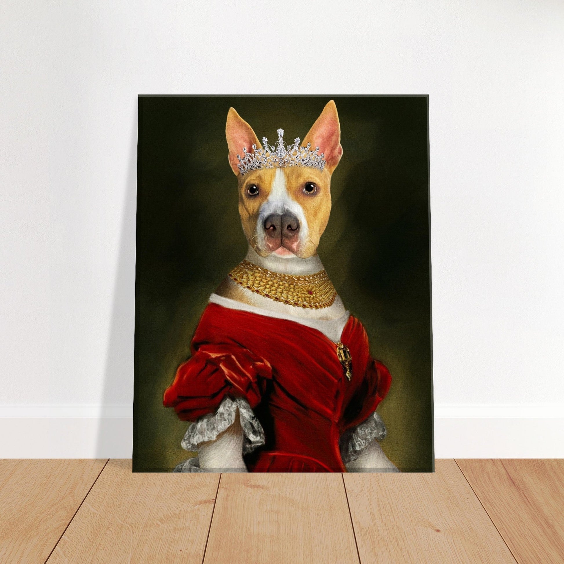 The Queen - Renaissance Pet Portrait