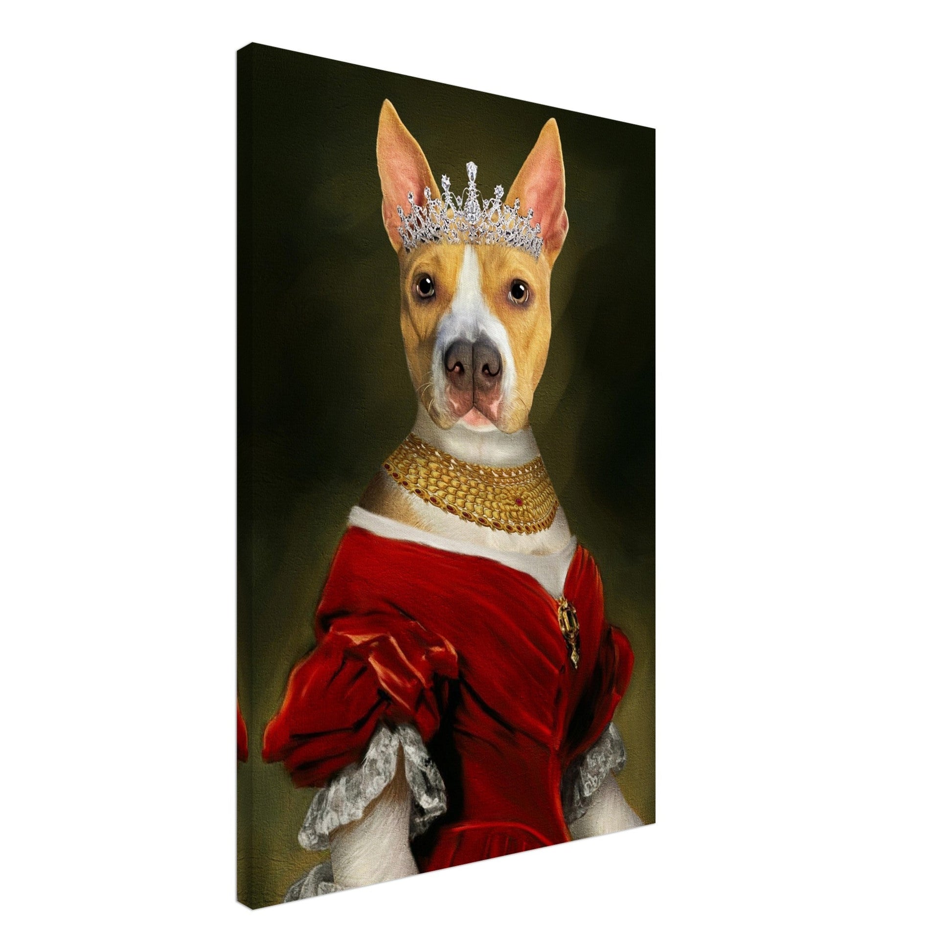 The Queen - Renaissance Pet Portrait