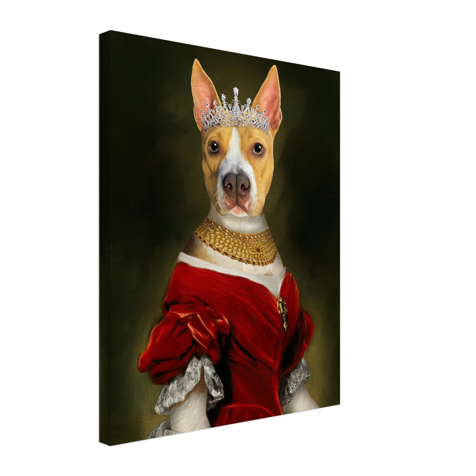 The Queen - Renaissance Pet Portrait
